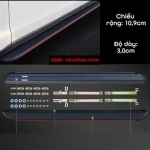 Bậc bước chân Geely Monjaro